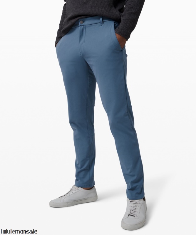 Lululemon Deutschland DELULU1066 | Lululemon Deutschland Iron Blue Commission Classic-Fit Hose 30 Warpstreme Nur Online